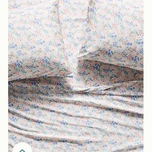Anthropologie Rifle Paper Meadow Queen Sheet Set
